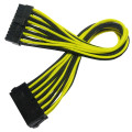 Sleeved 24pin ATX Power Extension Cable Harness